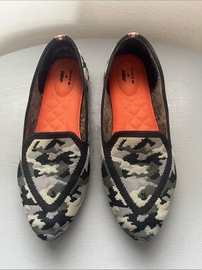 Birdies + JUDY Limited Edition Camo Knit Slip-On Flats | Size 8.5